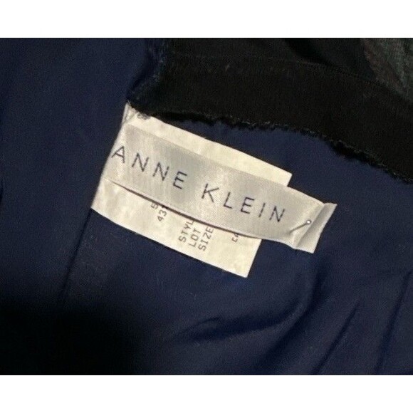 Anne Klein Swim Dress Women’s 16 Navy Polka Dot One Piece Padded Swimsuit - Picture 3 of 4